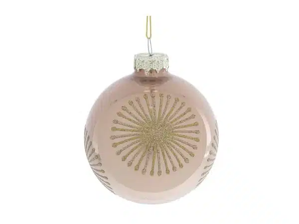 Набор елочных шаров золотистый — изображение 3