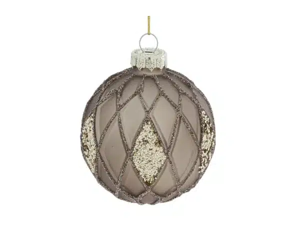 Набор елочных шаров золотистый — изображение 4