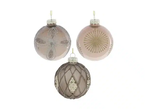 Набор елочных шаров золотистый — изображение 5