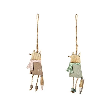Набор елочных украшений Лиса (2 шт)