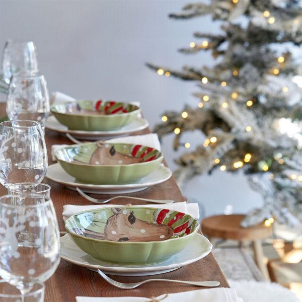 Набор из 4 тарелок green DF604-GRN-G(TPS04-02413J)СНЯТО — изображение 2