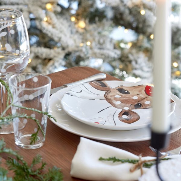 Набор из 4 тарелок white DF604-WHI-G(TPS04-02413O)СНЯТО — изображение 3