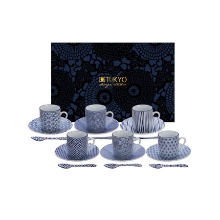 Набор из 6 кофейных пар