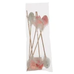 Набор из 6-ти шт Яйцо пасхальное 27 см белый, розовый — изображение 2