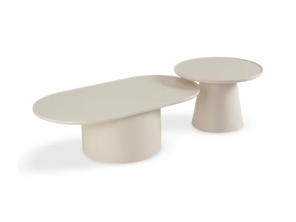 Набор кофейных столиков Foster/Rumis бежевый — изображение 2