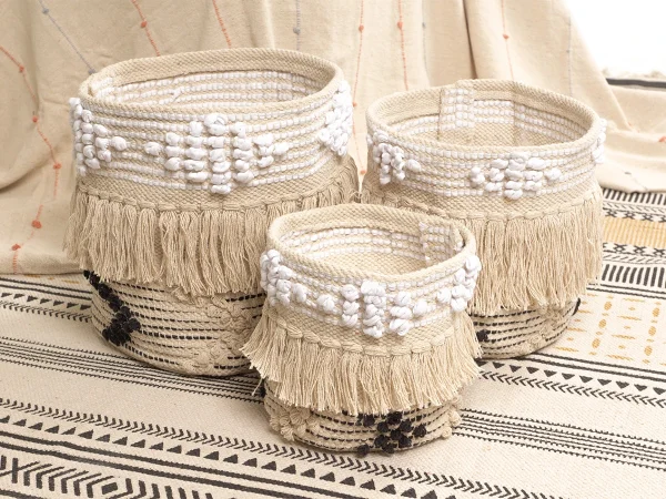 Набор корзинок  Elegia белый — изображение 3