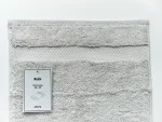Набор махровых полотенец Rubi 2 шт. светло-серый — изображение 5