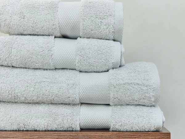 Набор махровых полотенец Rubi 4 шт. светло-серый — изображение 3