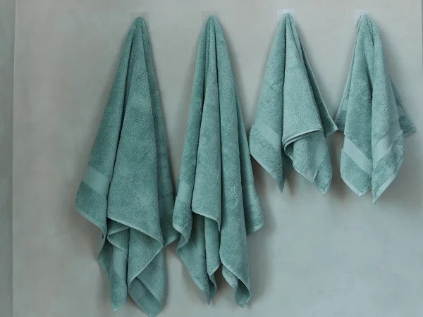 Набор махровых полотенец Rubi 4 шт. зеленый — изображение 4