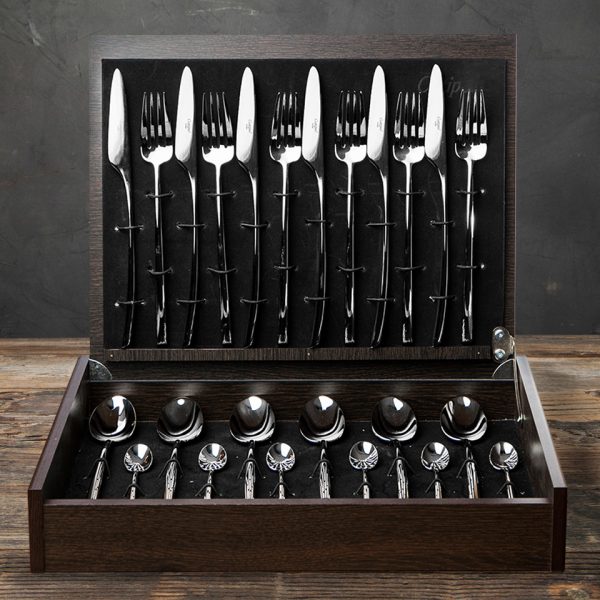 Набор столовых приборов 24 предмета chrom ME024 — изображение 5