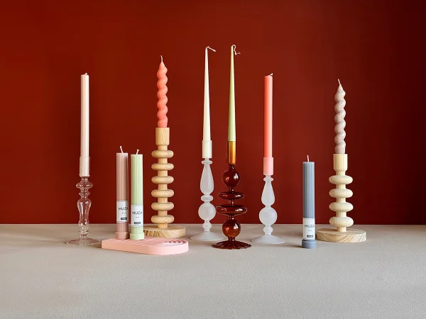 Набор свечей Taper 29 см 2 шт белый — изображение 3