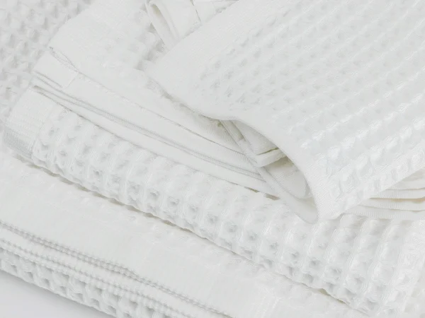 Набор вафельных полотенец Anda 3 шт. белый — изображение 5