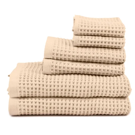 Набор вафельных полотенец Anda 6 шт.