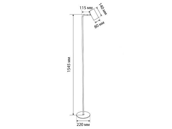 napolnyj-svetilnik-mt2014-4 Напольный светильник МТ2014 белый — изображение 5