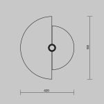 Настенный светильник (бра) Freya FR5487WL-01G — изображение 2