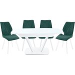 Обеденная группа (Стол Дрезден и 4 стула Амаретто), зеленый — изображение 2