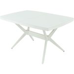 Стол «Оскар» 2м GLASS 140x90, стекло белое — изображение 2