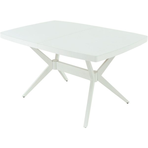 Стол «Оскар» 2м GLASS 140x90, стекло белое — изображение 2