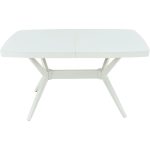 Стол «Оскар» 2м GLASS 140x90, стекло белое — изображение 3