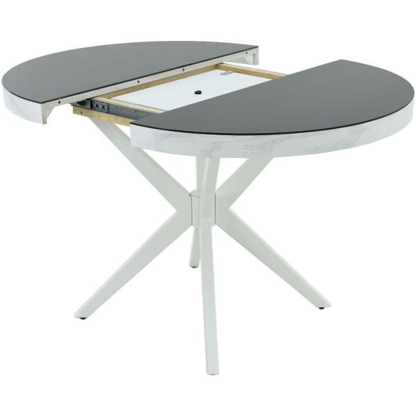 Стол «Оскар» D950 GLASS, стекло черное — изображение 3