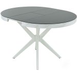 Стол «Оскар» D950 GLASS, стекло черное — изображение 4