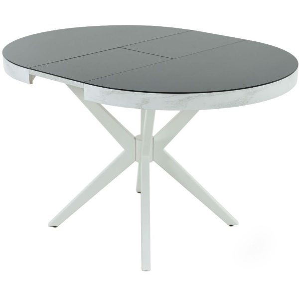 Стол «Оскар» D950 GLASS, стекло черное — изображение 4