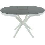 Стол «Оскар» D950 GLASS, стекло черное — изображение 5