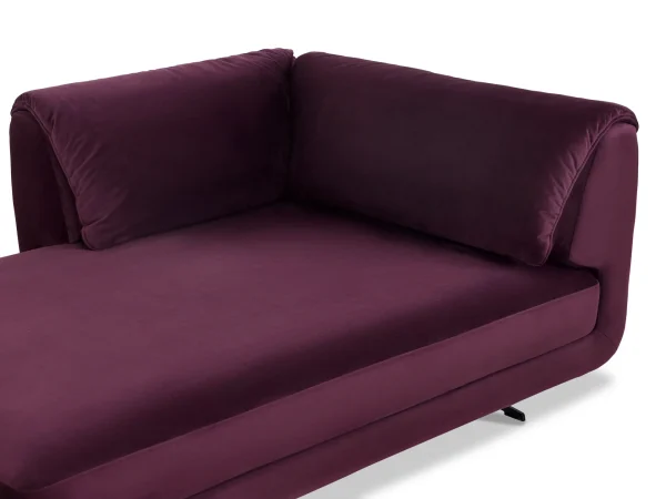 Оттоманка Marsala черный, фиолетовый — изображение 5