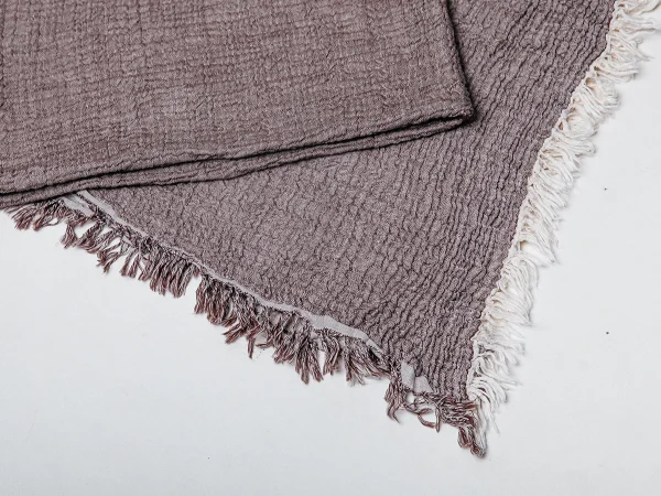 Плед Ellen 130х170 коричневый — изображение 4