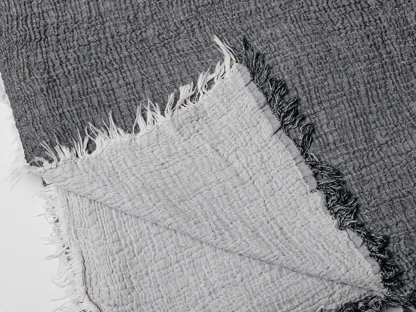 Плед Ellen 130х170 темно-серый — изображение 4