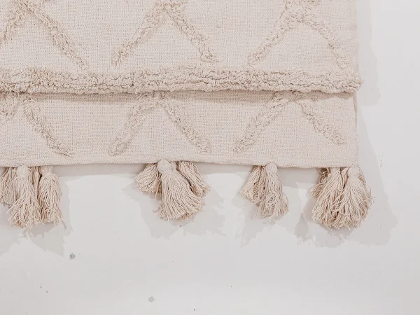 Плед Tanger 150х125 бежевый — изображение 3