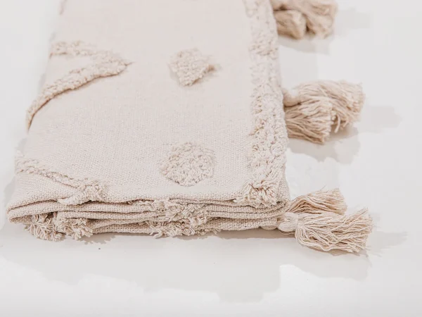 Плед Tanger 150х125 бежевый — изображение 5