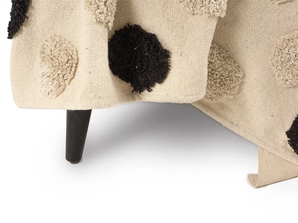 pled-waiting-150h125-4 Плед Waiting 150х125 черный, бежевый — изображение 5