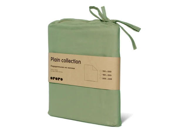 Пододеяльник Plain Collection зеленый — изображение 2