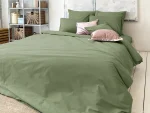 Пододеяльник Plain Collection зеленый — изображение 4