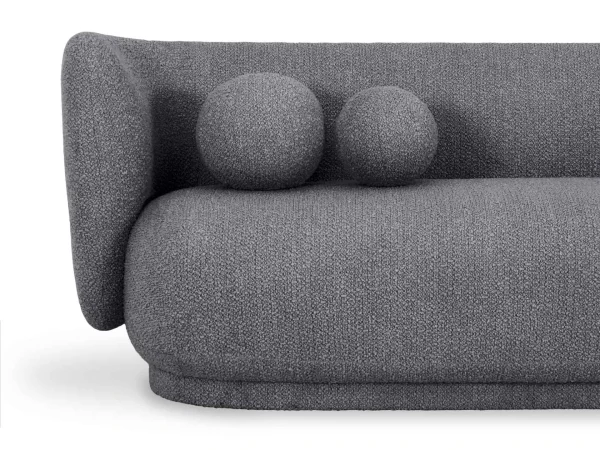 Подушка-шар Como темно-серый — изображение 5