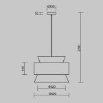 Подвесной светильник Freya FR5492PL-01B — изображение 2