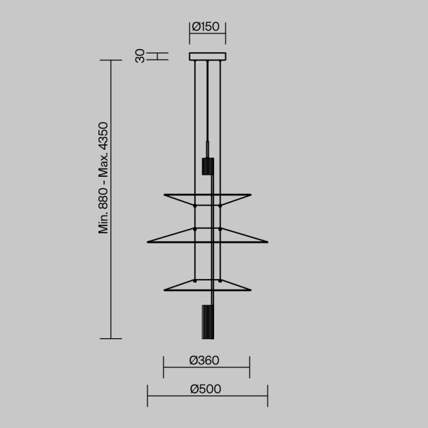 Подвесной светильник Freya FR6190PL-L7WB — изображение 2