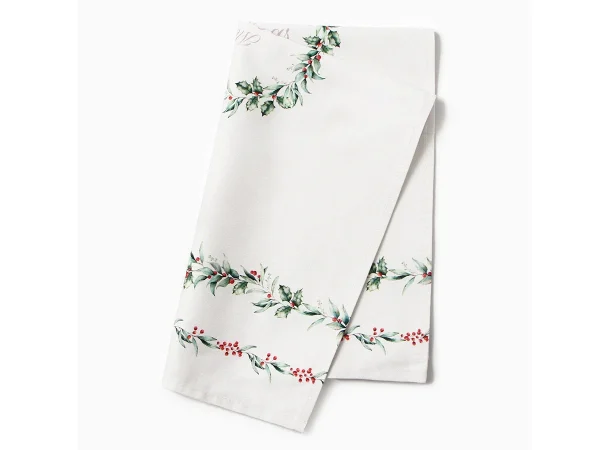 Полотенце Merry Christmas 40х73 см зеленый, белый — изображение 2