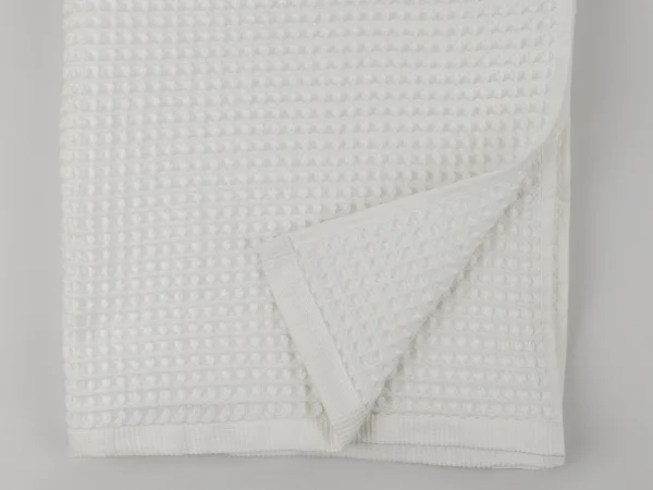 Полотенце вафельное Anda 30x50 белый — изображение 2