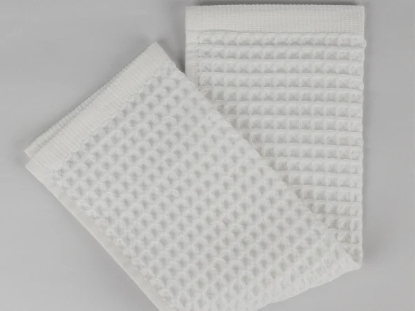 Полотенце вафельное Anda 30x50 белый — изображение 3