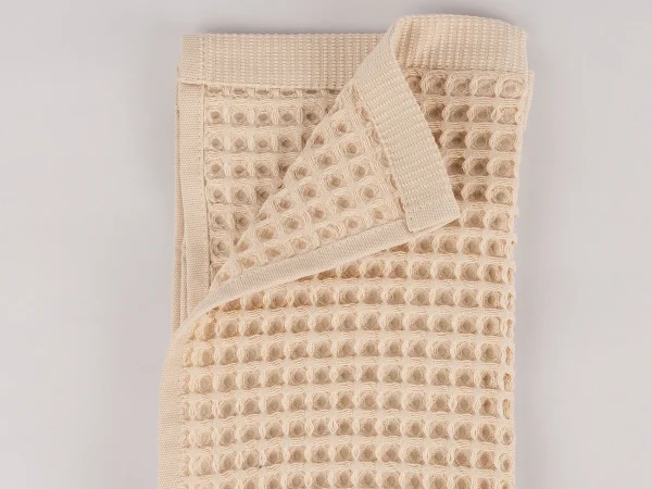 Полотенце вафельное Anda 30x50 бежевый — изображение 3