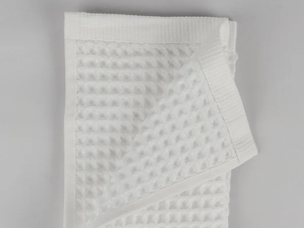 Полотенце вафельное Anda 50x90 белый — изображение 2