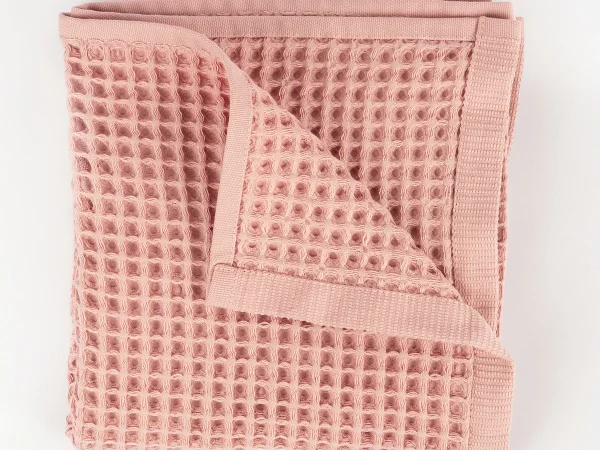 polotence-vafelnoe-anda-50x90-1 Полотенце вафельное Anda 50x90 розовый — изображение 2