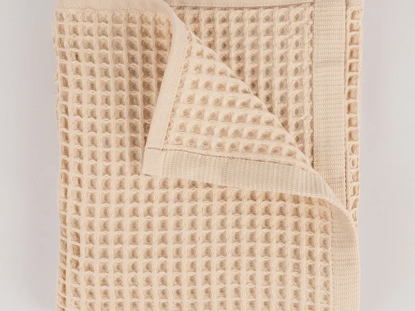 Полотенце вафельное Anda 50x90 бежевый — изображение 2