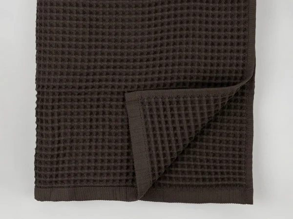 Полотенце вафельное Anda 70x140 коричневый — изображение 2