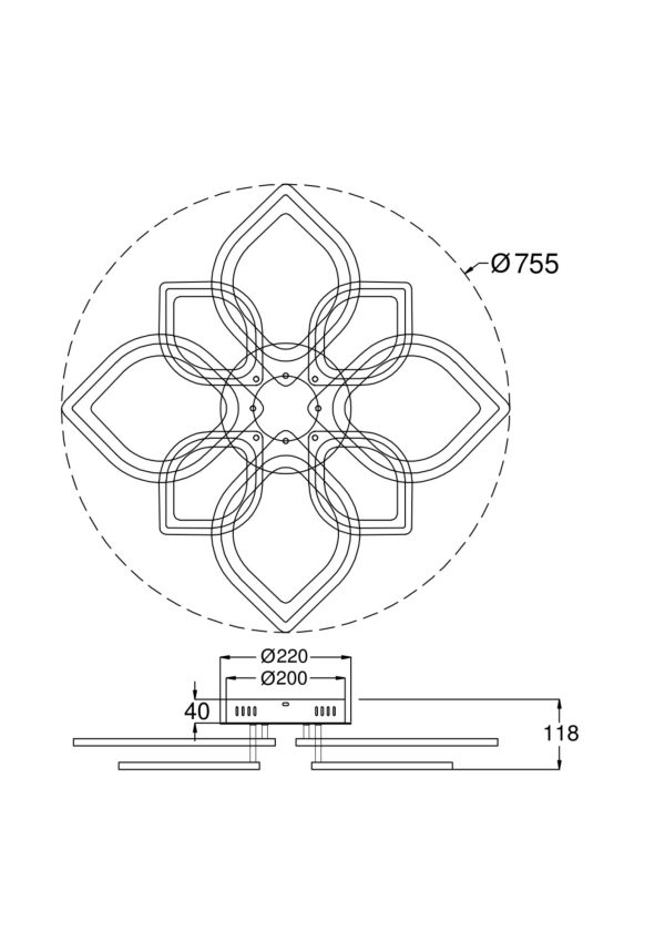 Потолочный светильник Freya FR6015CL-L84W — изображение 5