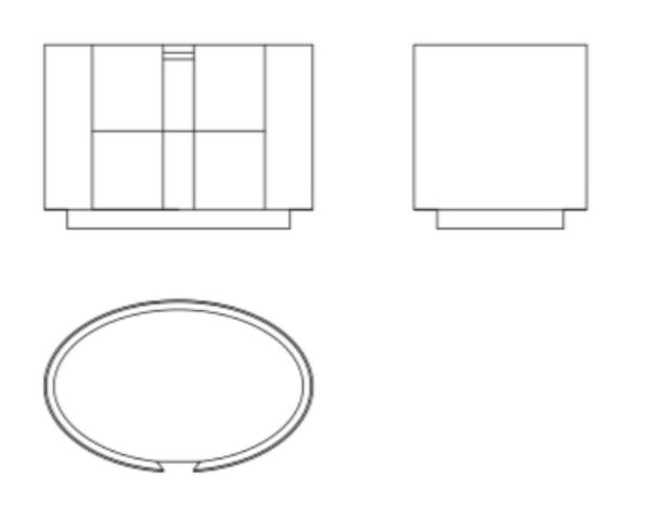 Прикроватная тумбочка Hamptons HAMPTONS, FRATELLI BARRI — изображение 4