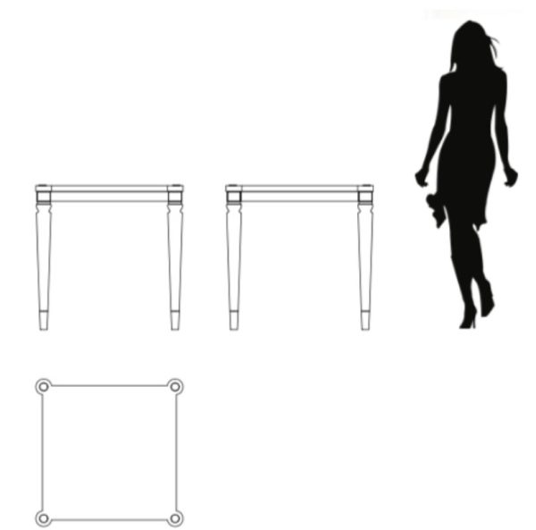 Приставной столик Lloyd LLOYD, FRATELLI BARRI — изображение 3