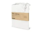 Простыня на резинке Plain Collection белый — изображение 2